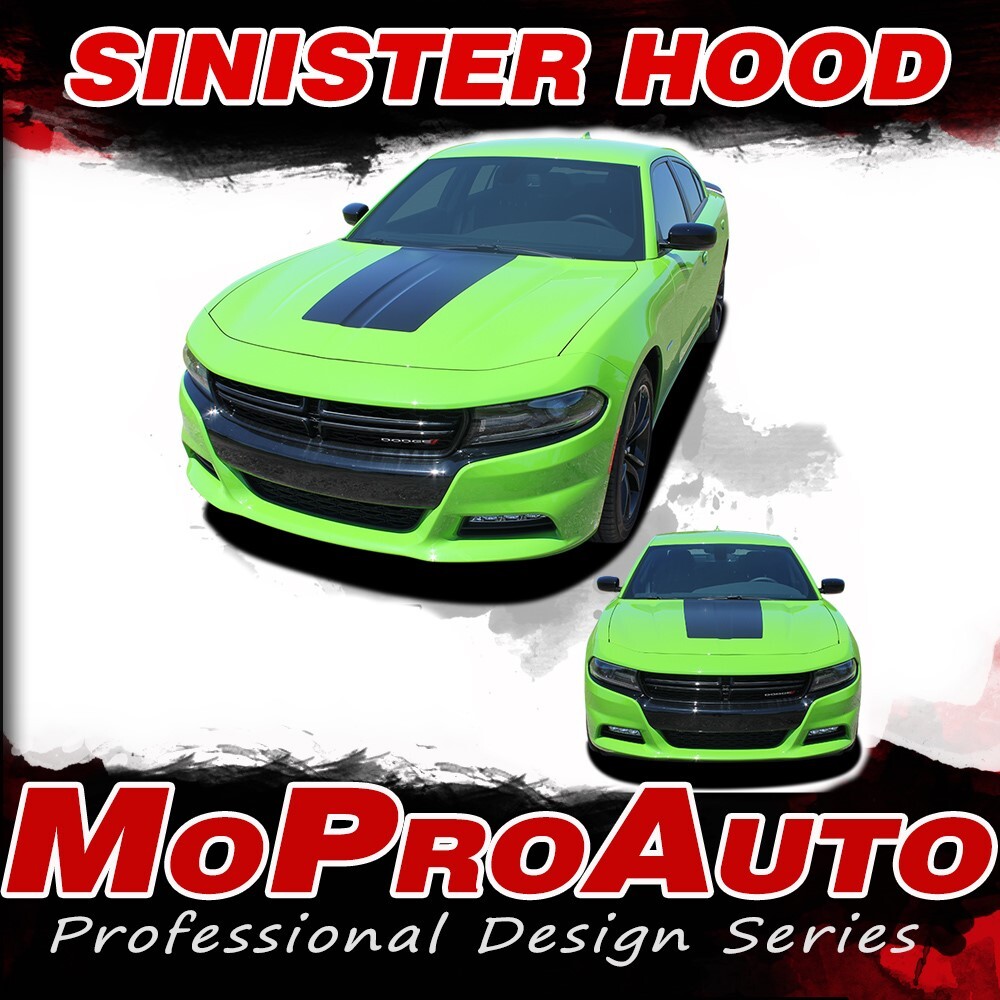 2005-2023 for Dodge Charger Center Hemi 3M Vinyl Graphic Decal SINISTER HOOD