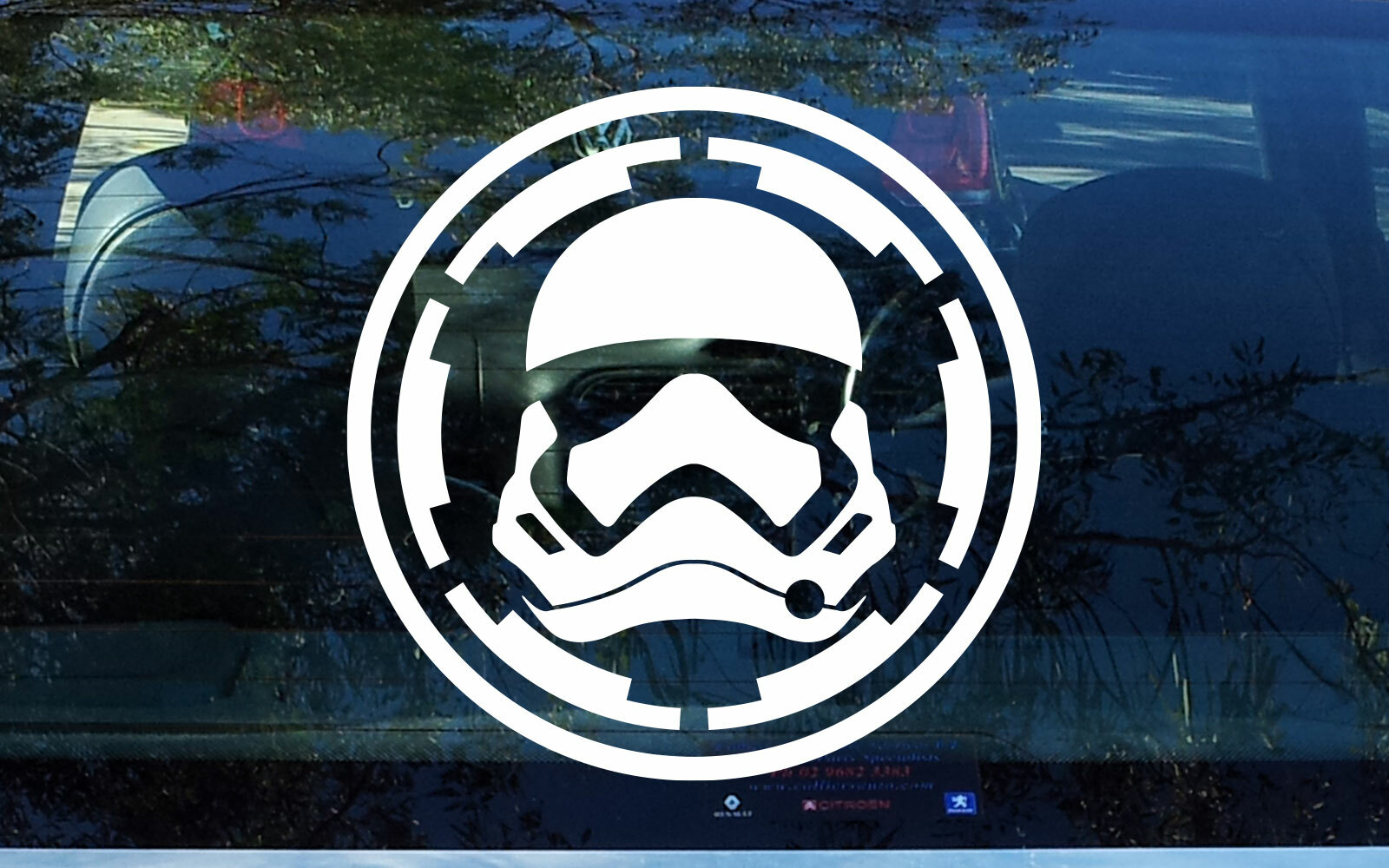 Star Wars Galactic Imperial Empire STORM TROOPER Decal Sticker Car Wall 5cm~58cm