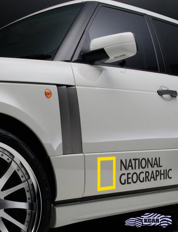 National Geographic Logo Sticker Car Graphic Vinyl Decal Size + Color Optional