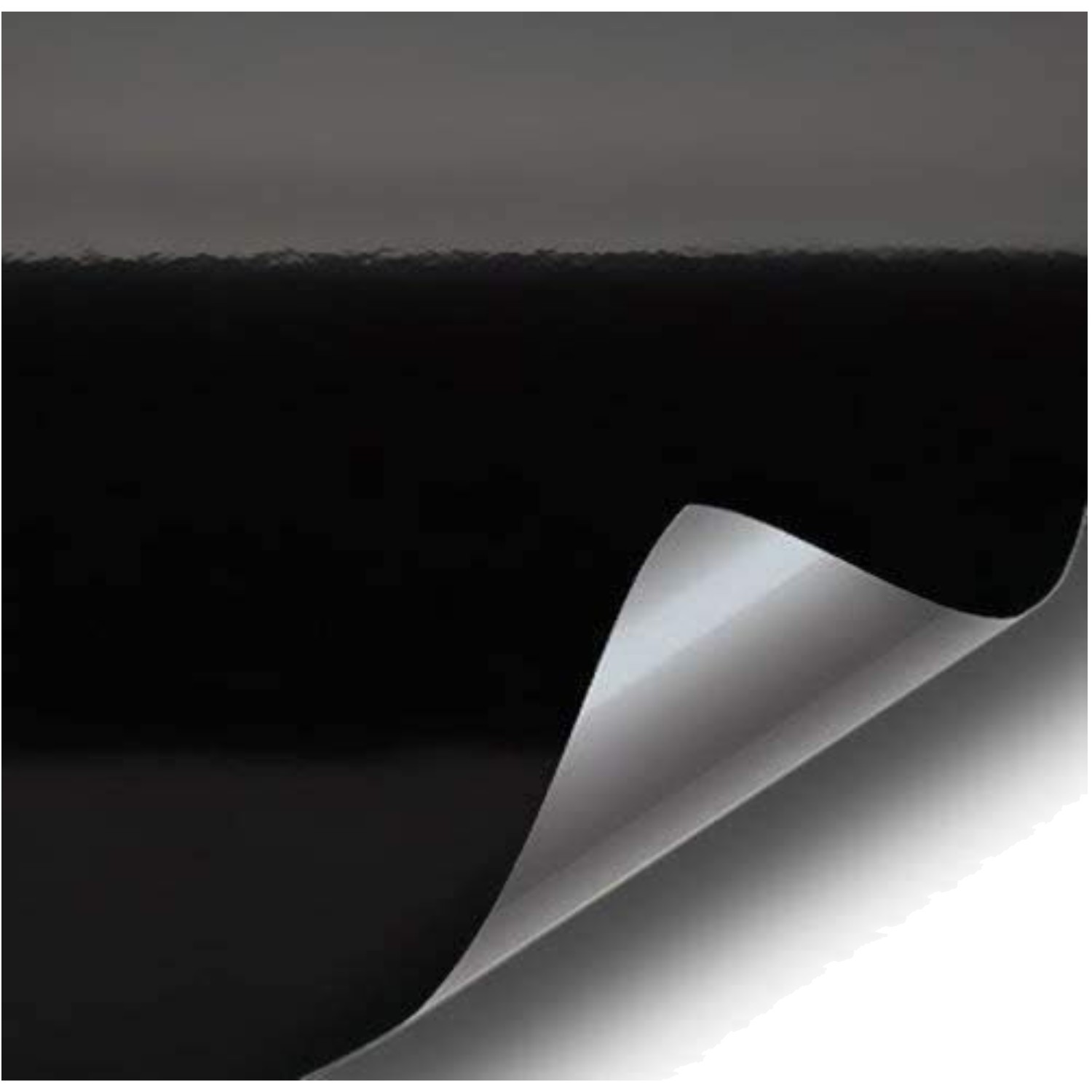 High Gloss Black Vinyl Wrap Roll – 2ft x 5ft Microfinish for Appearance