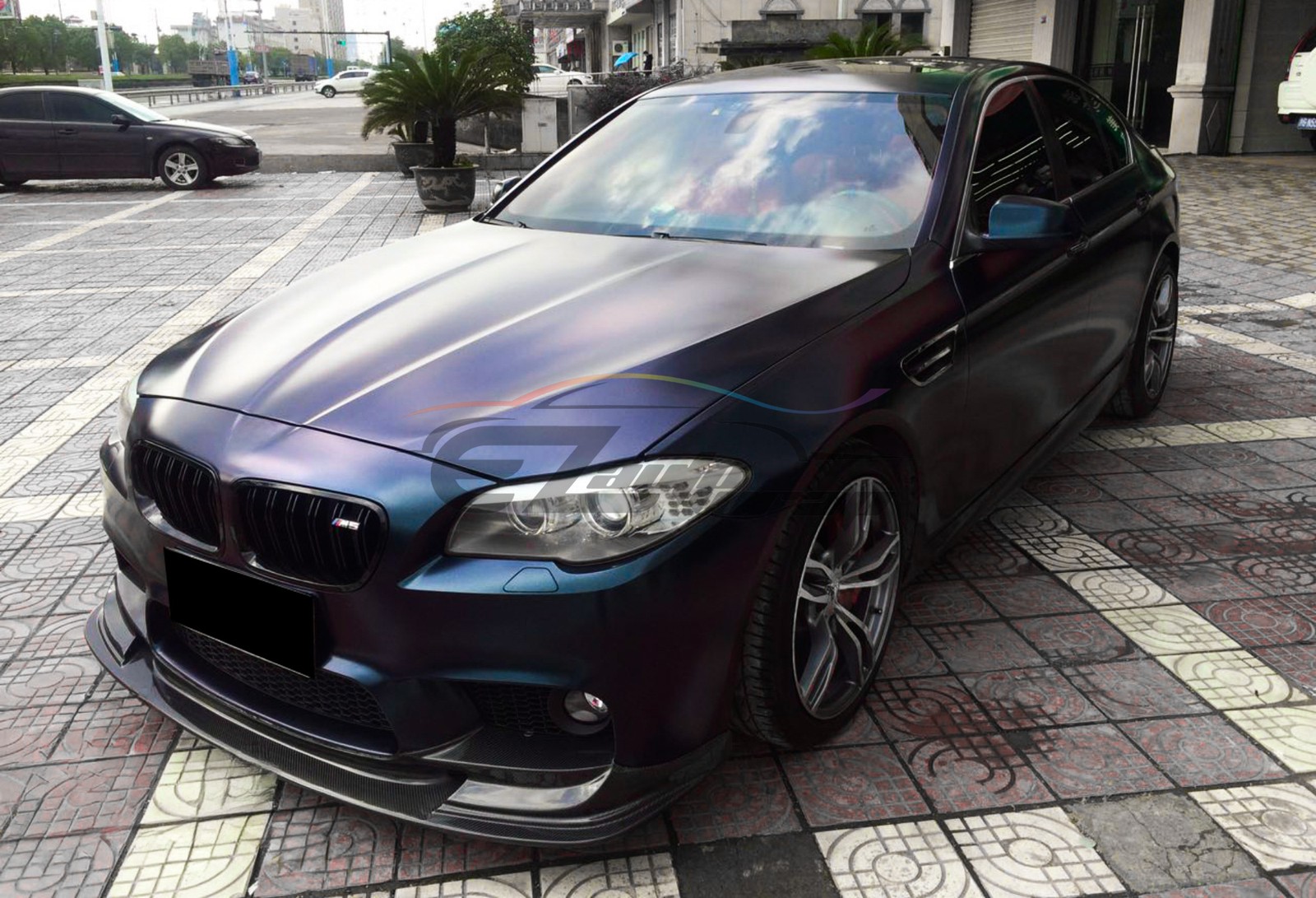Galaxy Dust Matte Midnight Blue Metallic Car Sticker Decal Vinyl Wrap Sheet Film