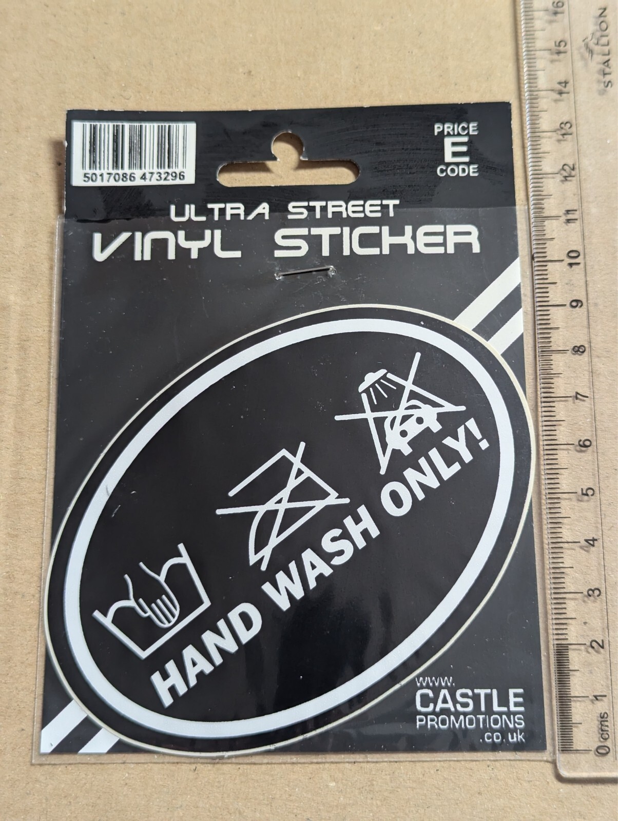 Hand Wash Only Funny Sign Car Van Vinyl Bumper Sticker Decal Emblem Window Logo