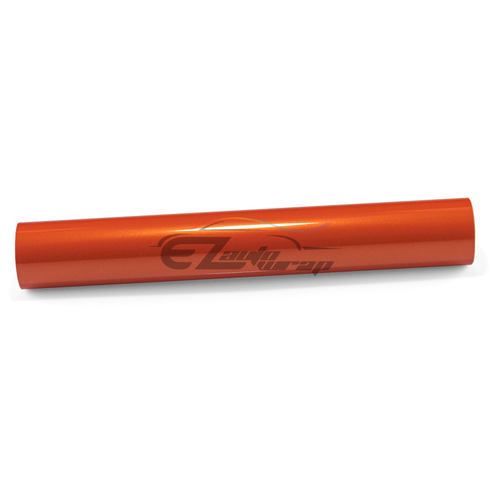 Premium Super Gloss Metallic Orange Vinyl Car Wrap Sticker Decal Sheet Film DIY