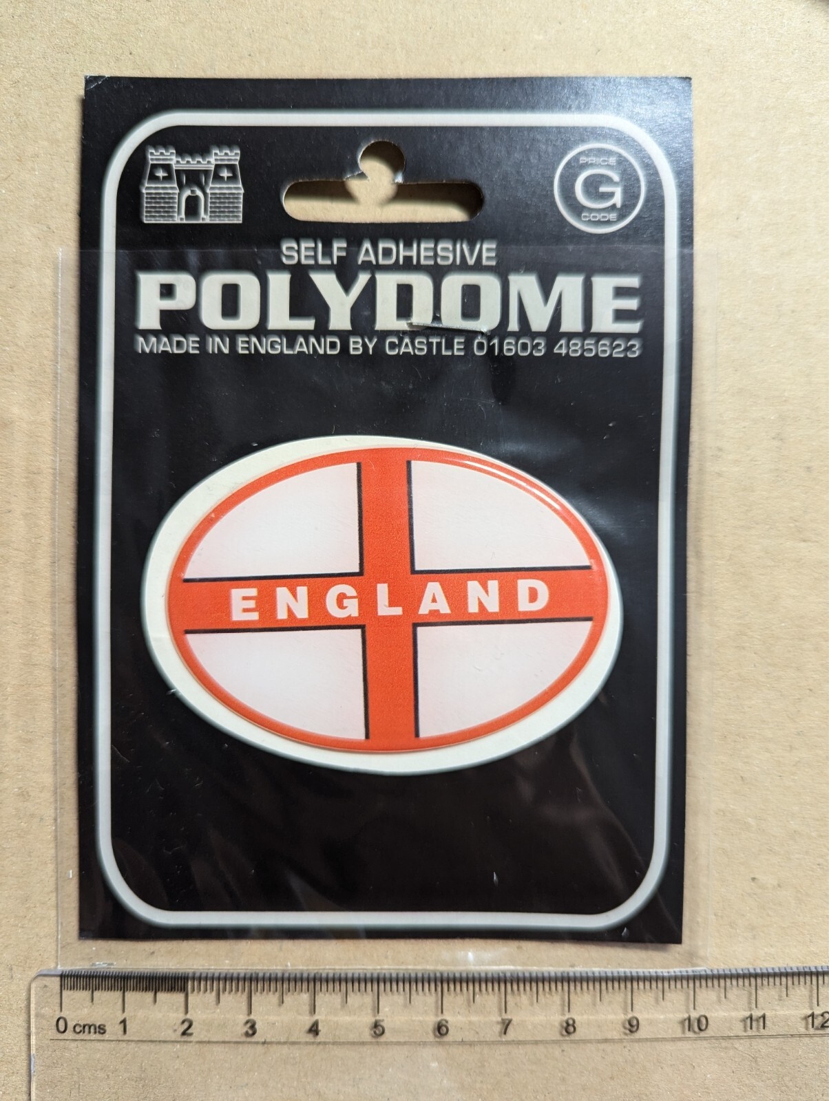 GB Great Britain England Flag Emblem Car Van Vinyl Bumper Sticker Decal