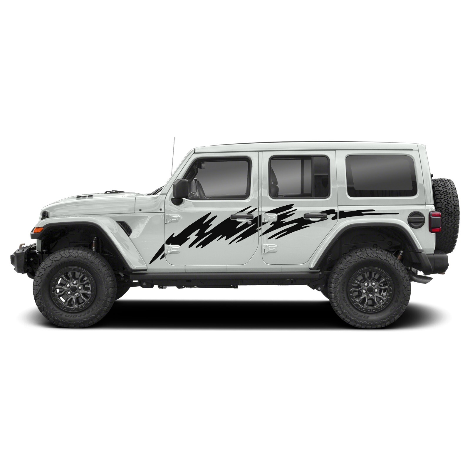 Decal For Jeep Wrangler JK JL Rubicon Sahara Willys Sport graphics design 2023