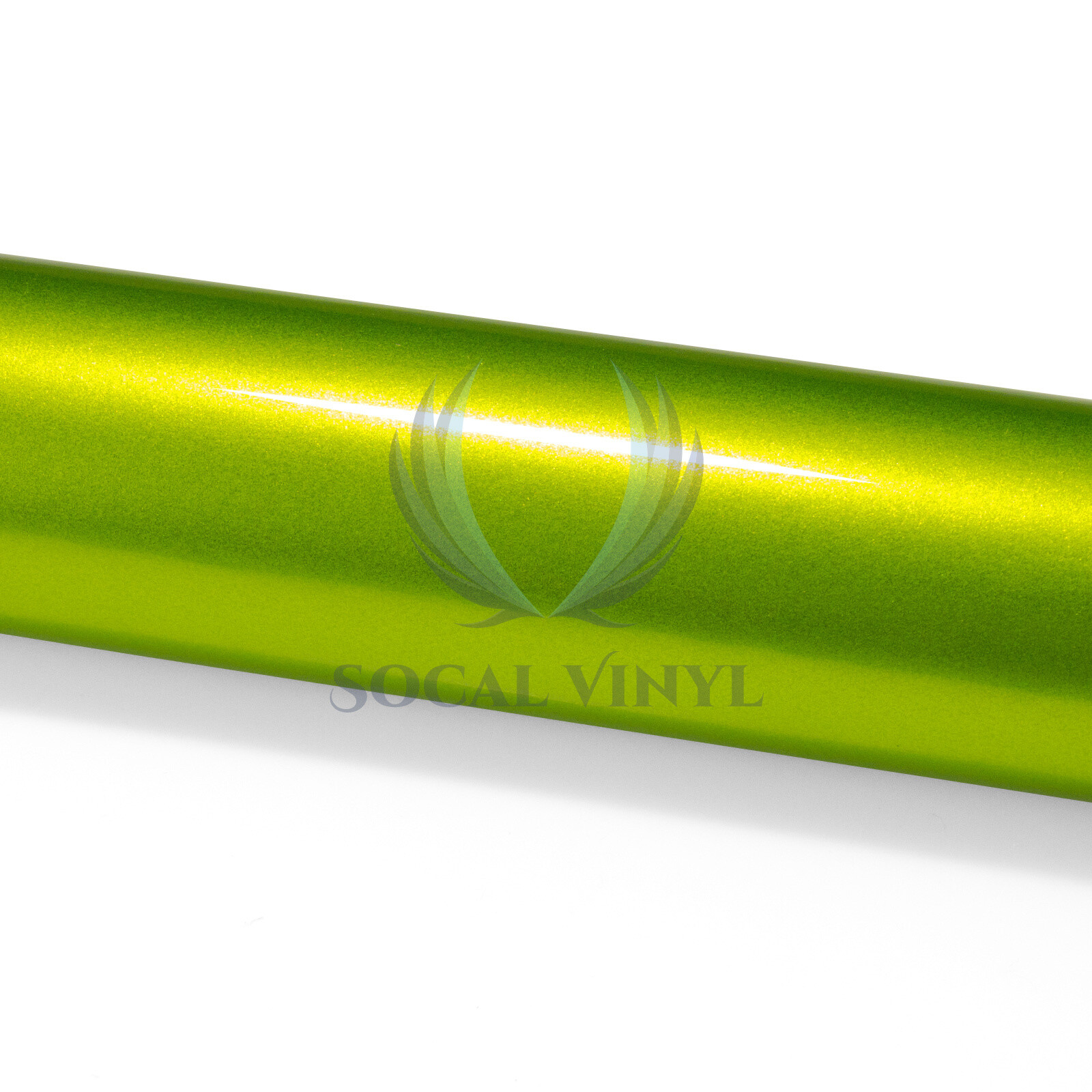 Gloss Metallic Lime Green Candy Decal Car Vinyl Wrap Film Sticker Sheet Sparkle