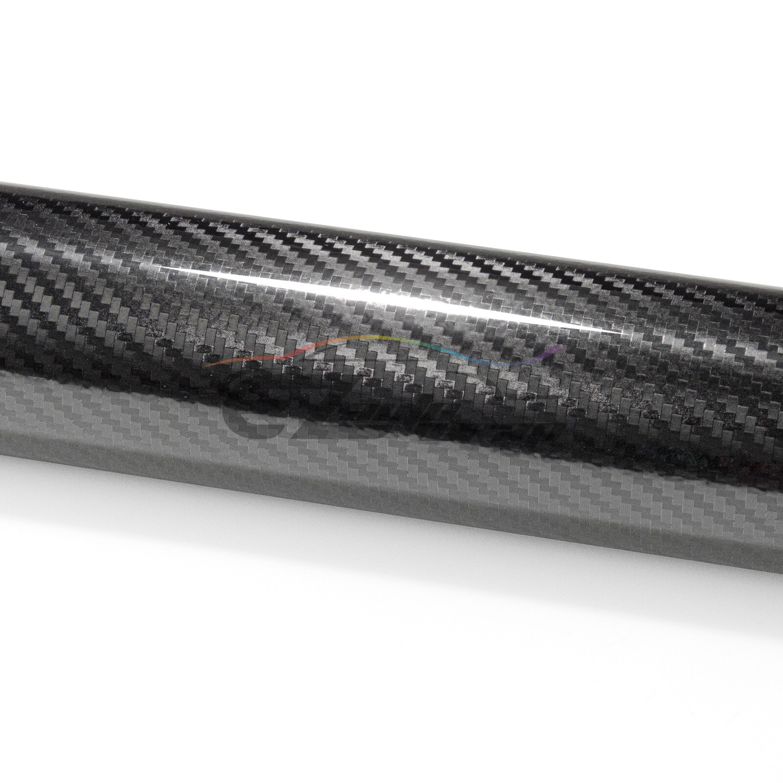 5D Carbon Fiber Black High Gloss Glossy Auto Vinyl Wrap Sticker Decal Sheet Film