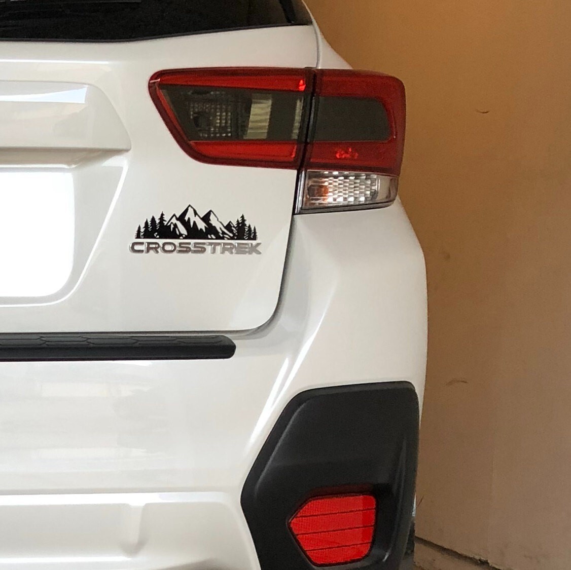 Vinyl Mountain Car Decal Trunk Bumper Sticker Badge or Emblem Vehicle Graphic