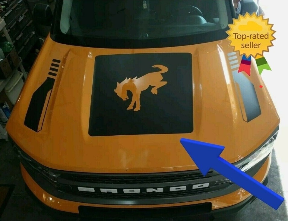 2021+ FOR FORD BRONCO SPORT Hood graphic
