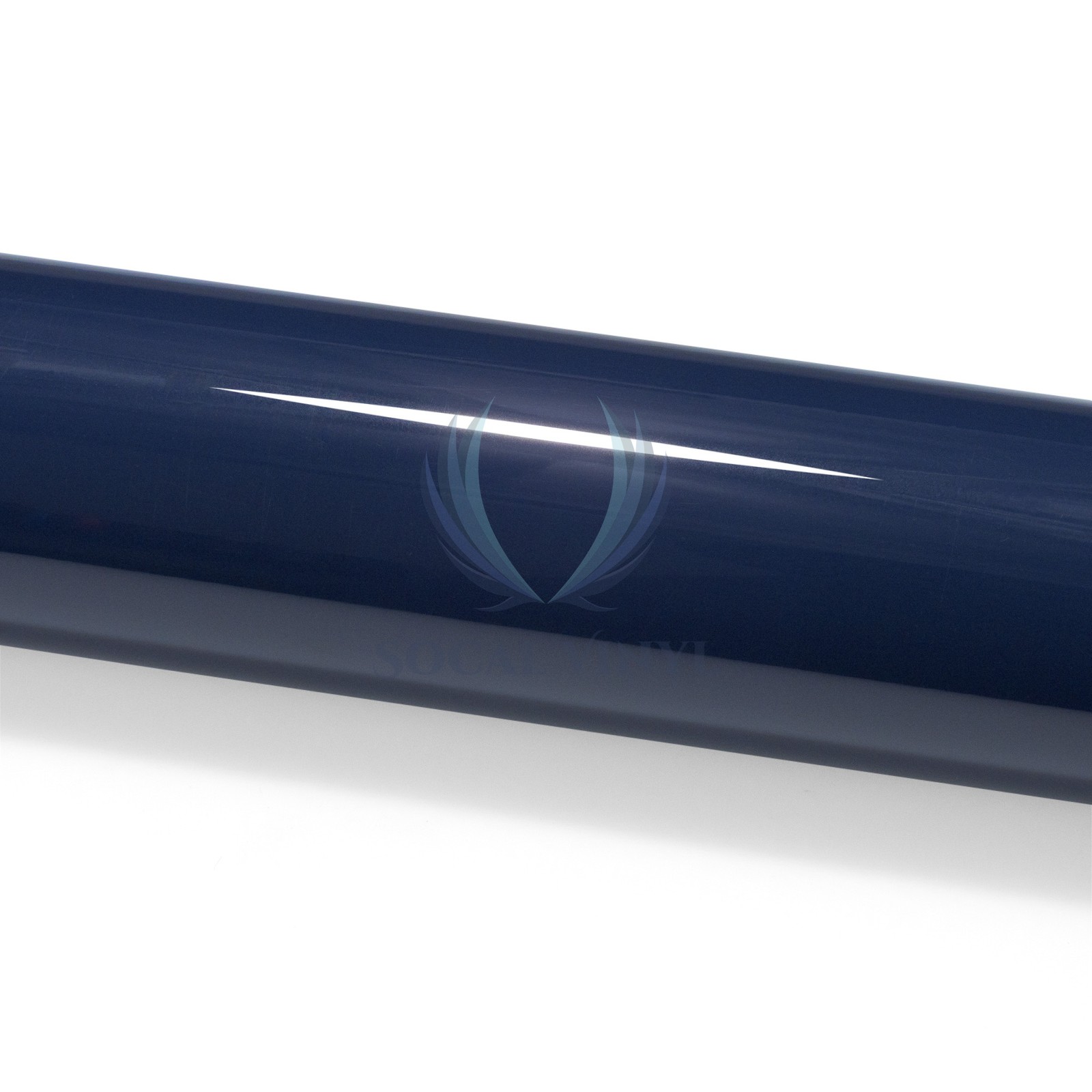 High Gloss Midnight Blue Car Vinyl Wrap Sticker Decal Sheet Film DIY Air Release