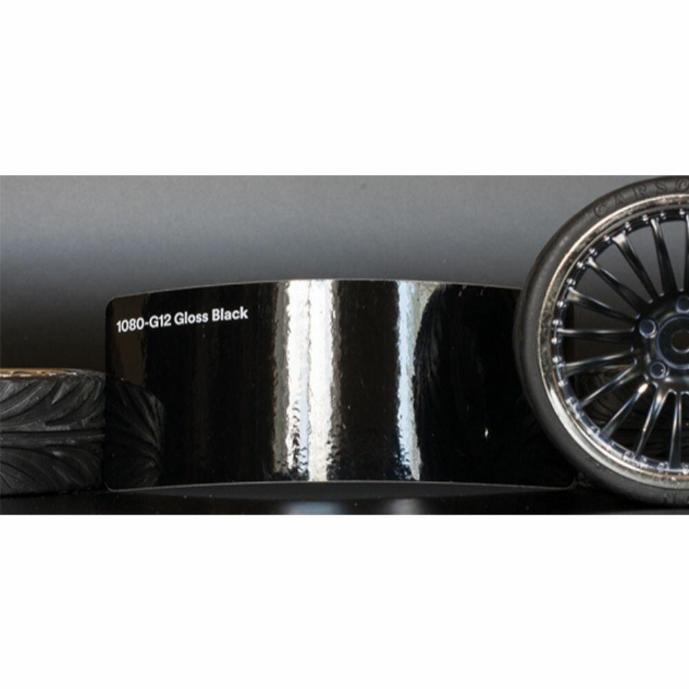 3M 1080 / 2080 Scotchprint Gloss Black Vinyl Car Wrap Film | G12