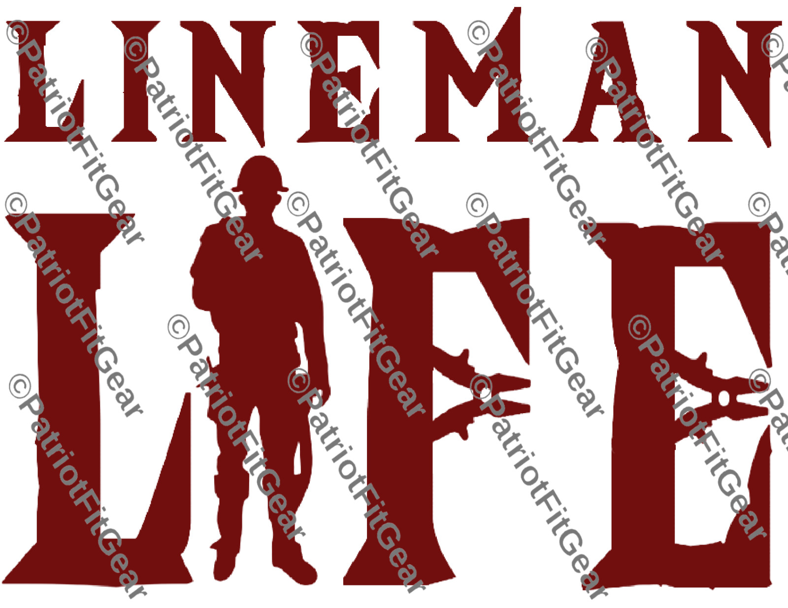 Lineman life,Line Work,Linemen,Got Power Thank A Lineman,Custom Vinyl Decal
