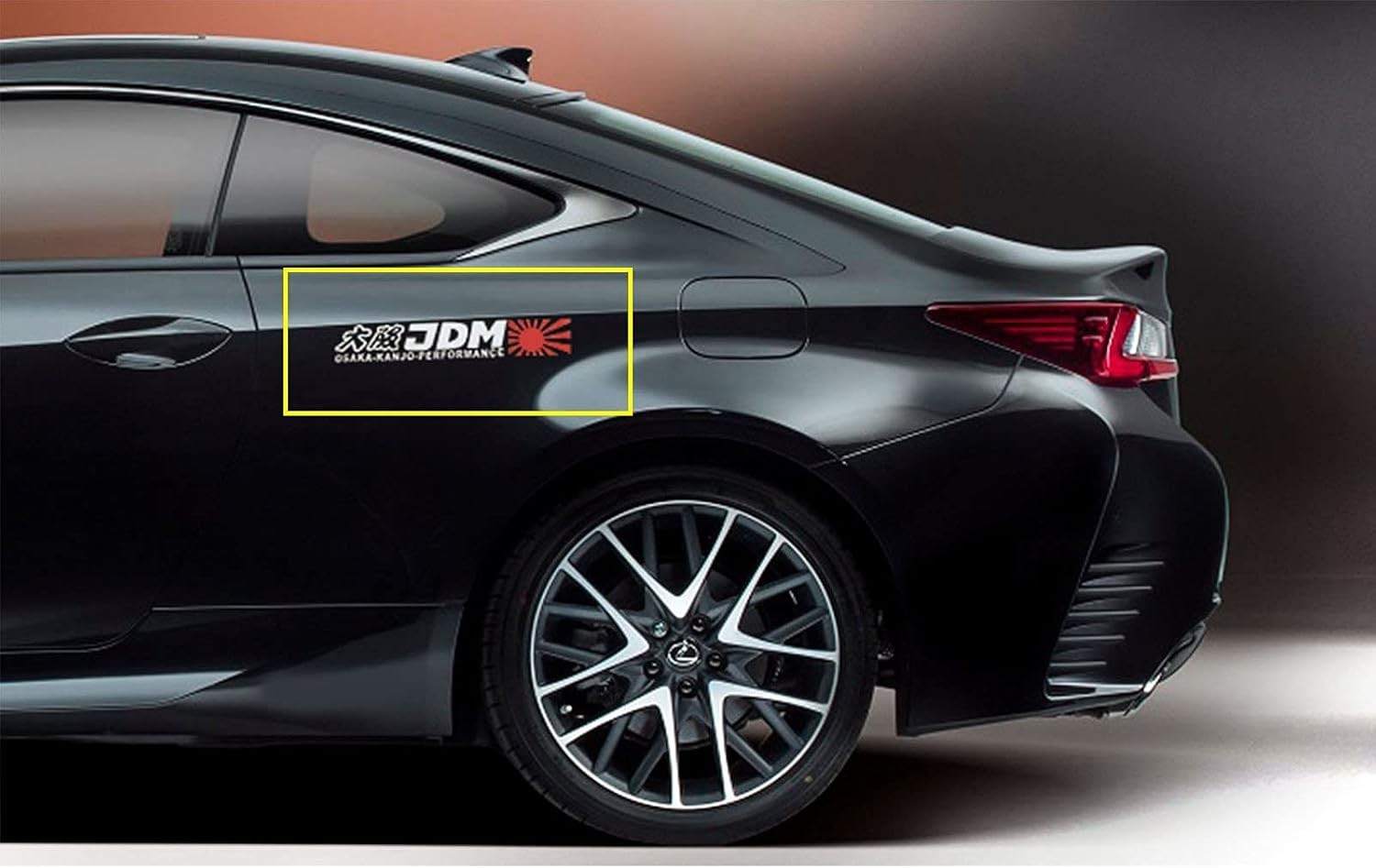 Durable Fade Resistant Vinyl Sticker – Osaka-KANJO Performance Car Decoration