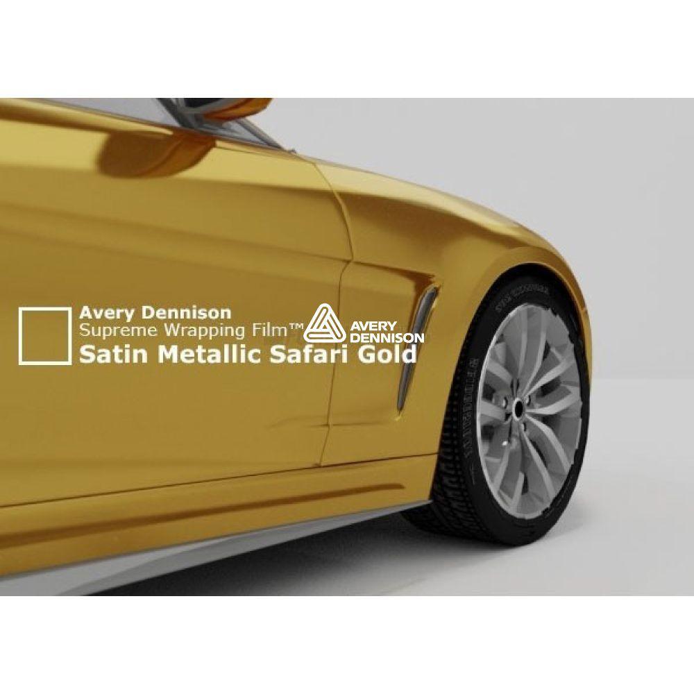 Avery Dennison SW900 Supreme Satin Safari Gold Vinyl Car Wrap Film | 260-S