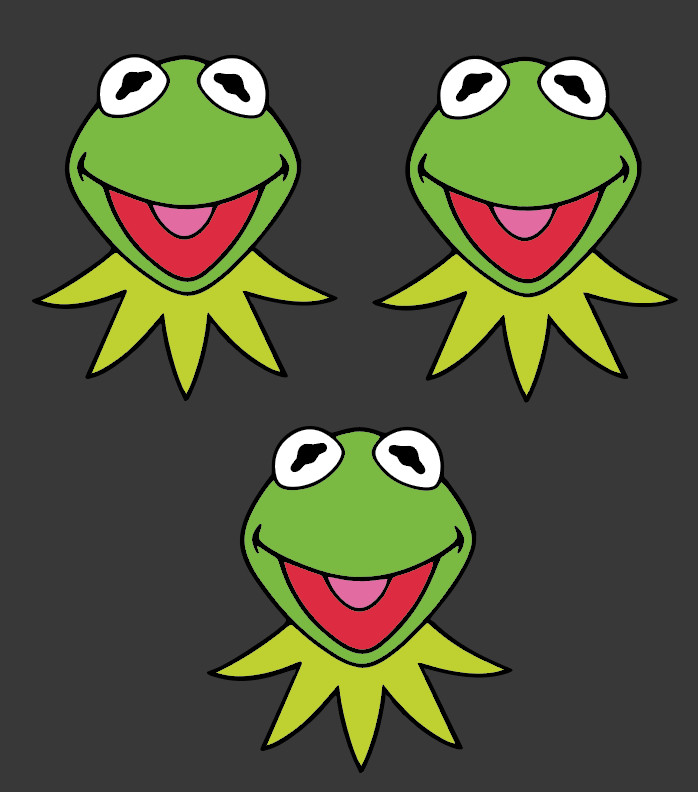 Kermit The Frog Decal Car Truck SUV Laptop Kids Kermit Sticker