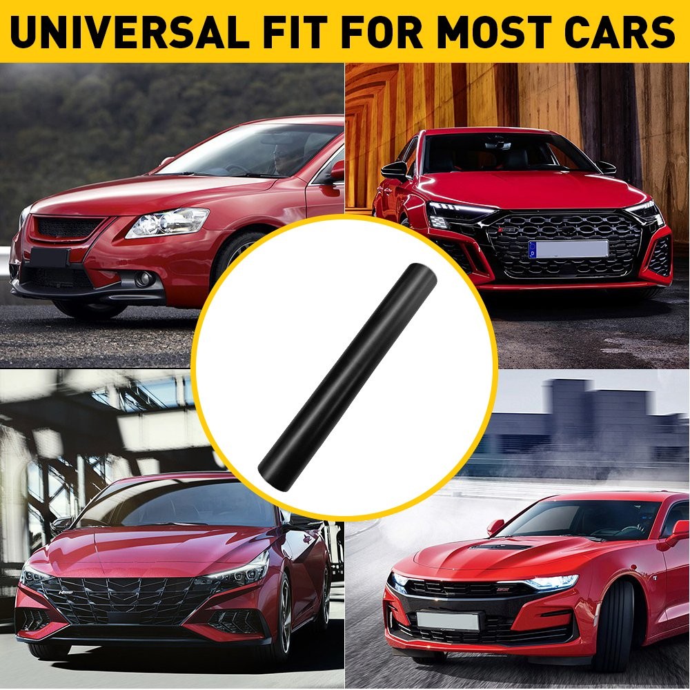 Car Sun Visor Strip Tint Film Front Windshield UV Shade Banner Matte Black NEW