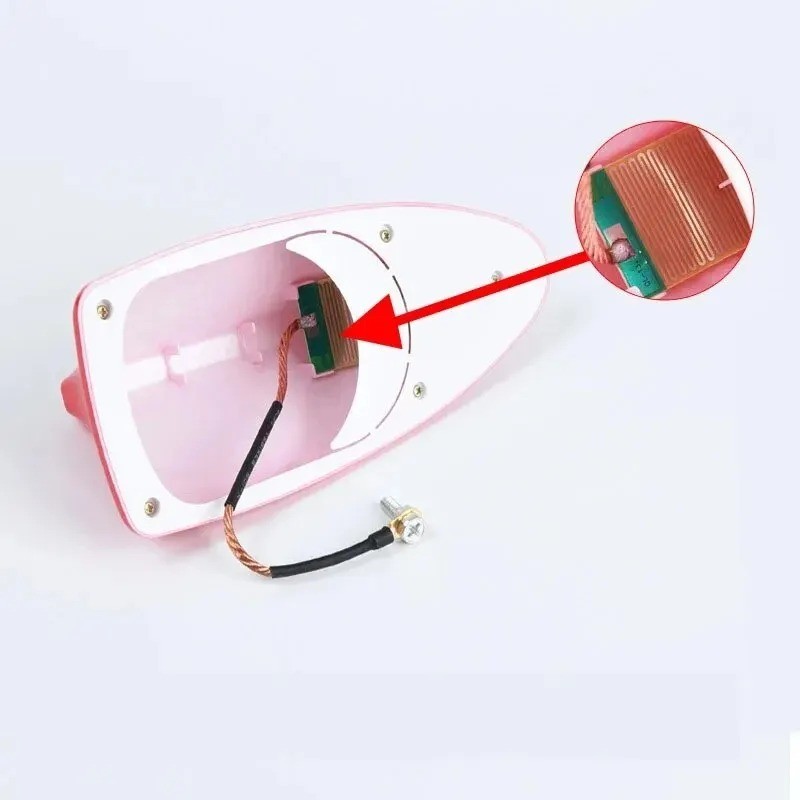 Universal Auto Car Roof Radio AM/ FM Signal Shark Fin Aerial Antenna