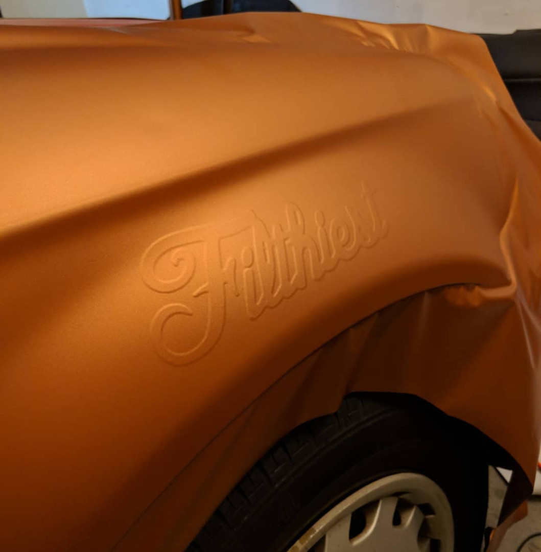 VVivid 2020 VVivid+ Matte Metallic Copper Rust (Ghost) Vinyl Car Wrap | V205