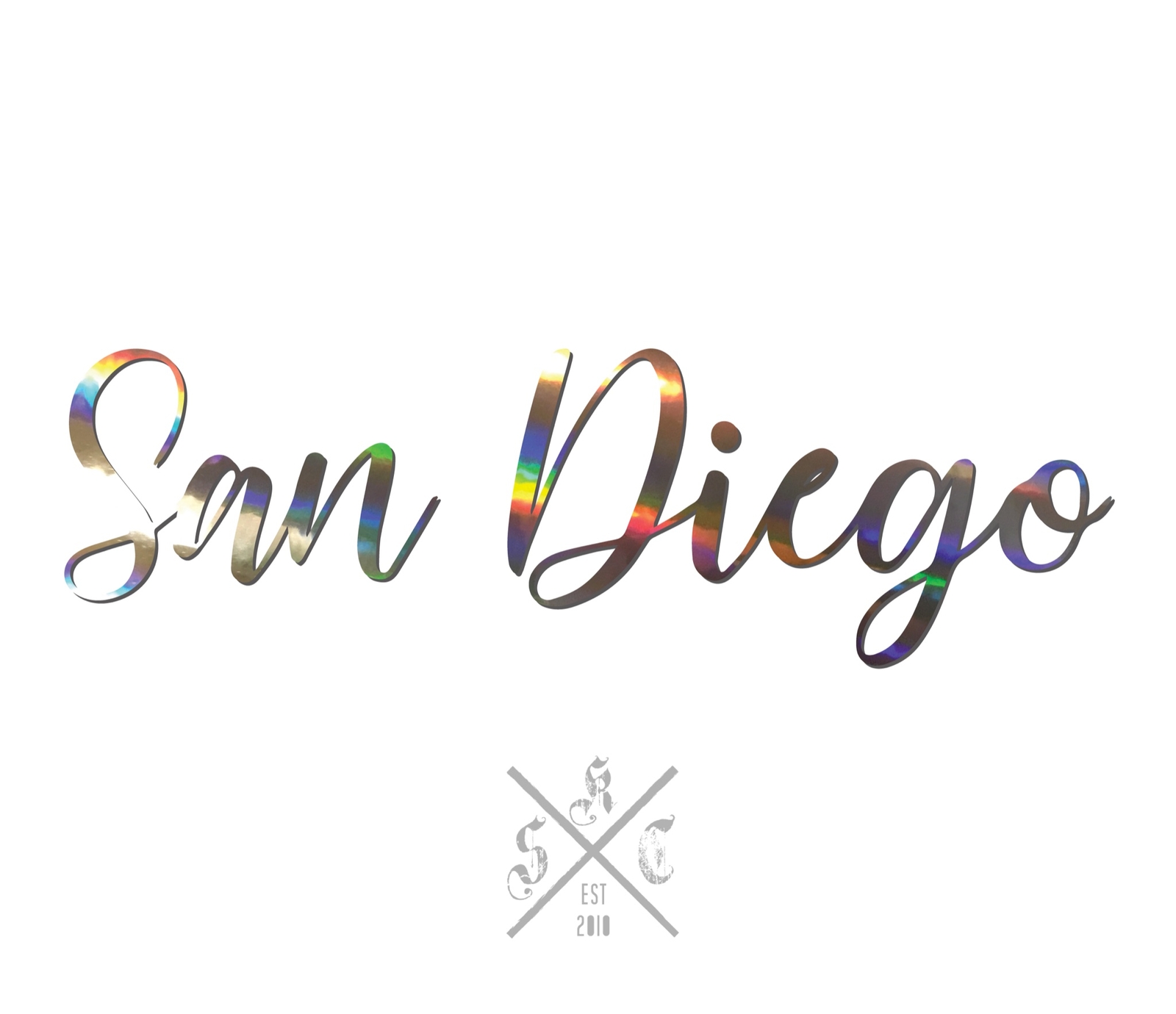 SAN DIEGO CA car DECAL Sticker [weatherproof- fade resistant- SD17CAT]