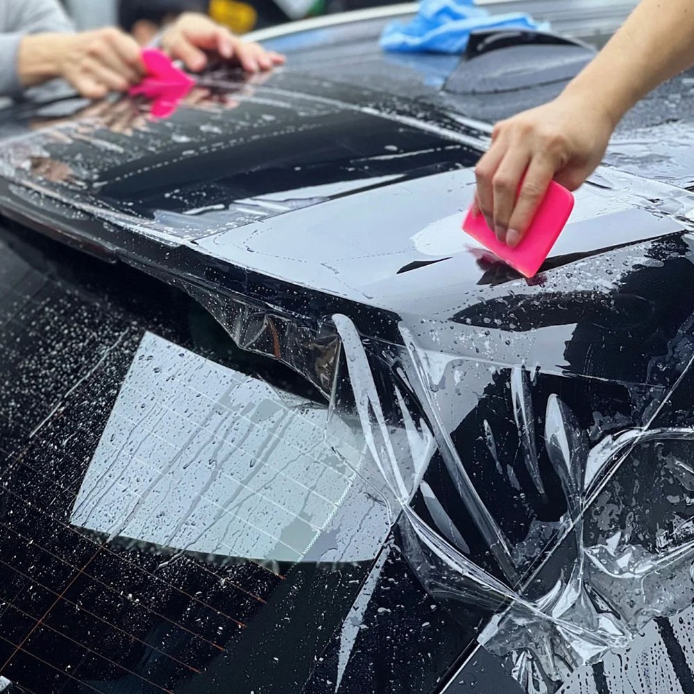 TPU PPF Clear Gloss Paint Protection Film Invisible Scratches Shield 8.5mil Bra