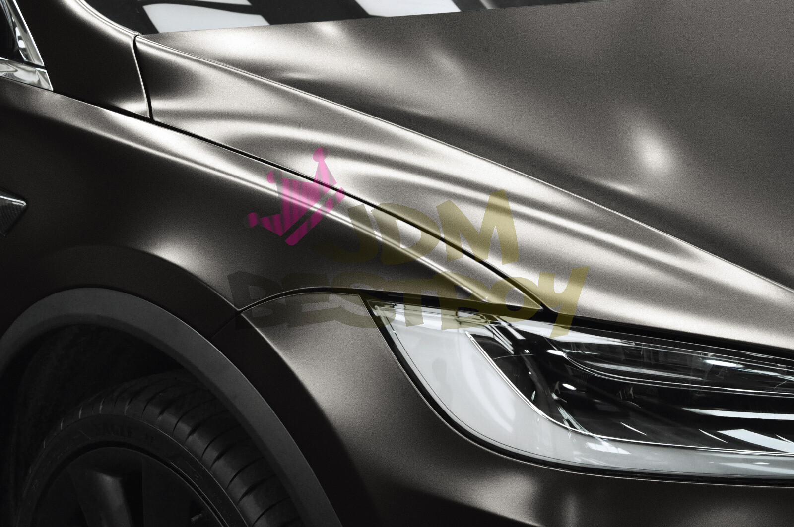 Pearl Metallic Selenite Gray Auto Vehicle Sticker Decal Vinyl Wrap Sheet Film