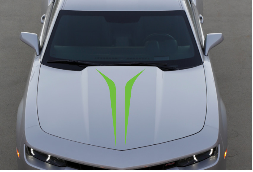36″ Long Car Hood Decal Sticker Universal Auto Racing Body Stripe Vinyl [H2]
