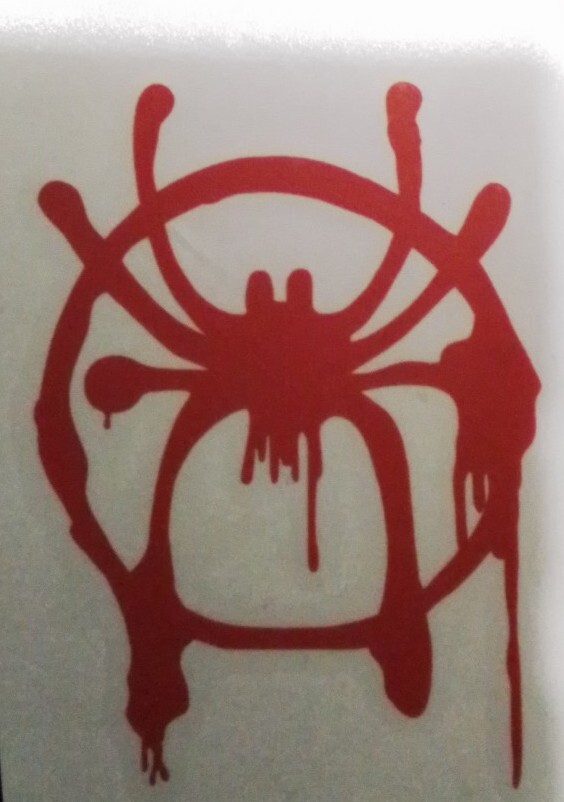 Miles Morales Spiderman Into The Spiderverse Kid Arachnid Vinyl Decal Stickers!