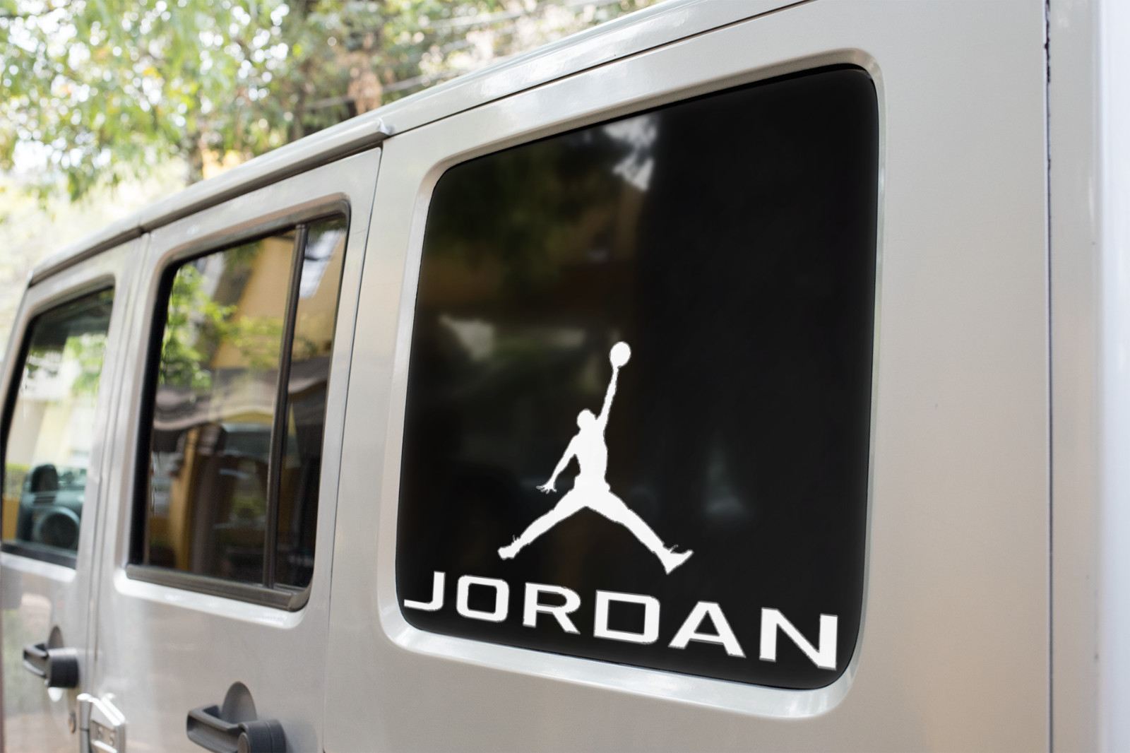 Michael Jordan Jump Man Logo Decal Basketball Sticker