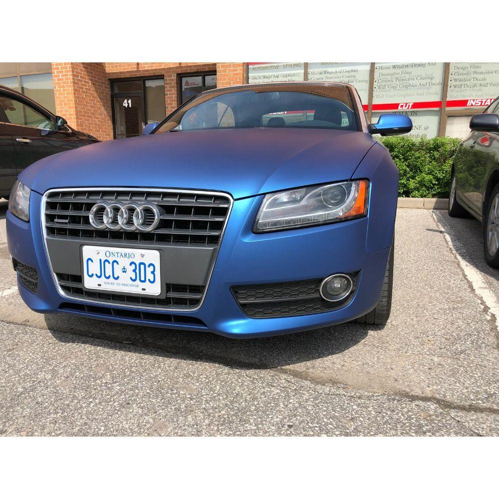 Avery Dennison SW900 Supreme Matte Blue Metallic Vinyl Car Wrap Film | 615-M