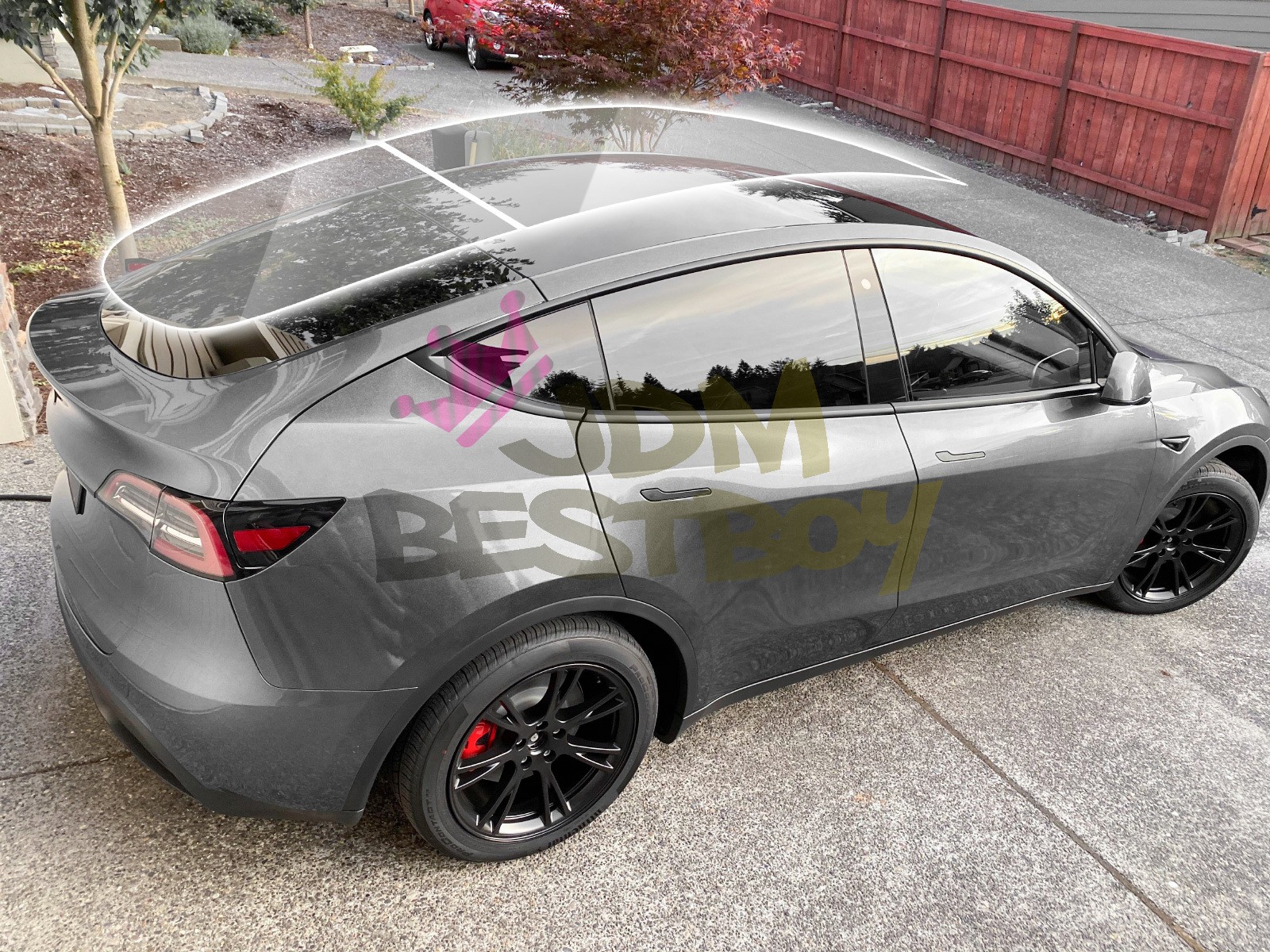 TPU Essmo Security Clear Glass Car Auto Sunroof VLT70% UV99% Windshield Sunshade