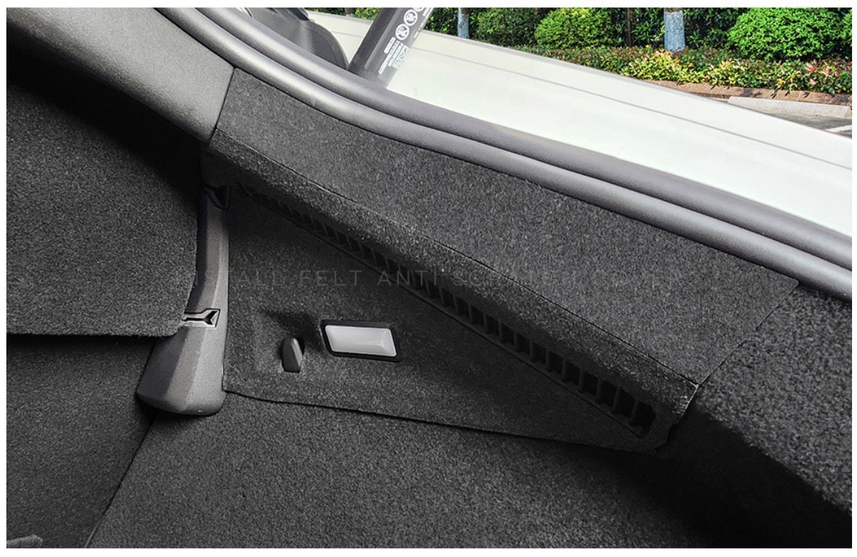 VOLVO Polestar 4 Trunk Side Upper Protect Felt Cover