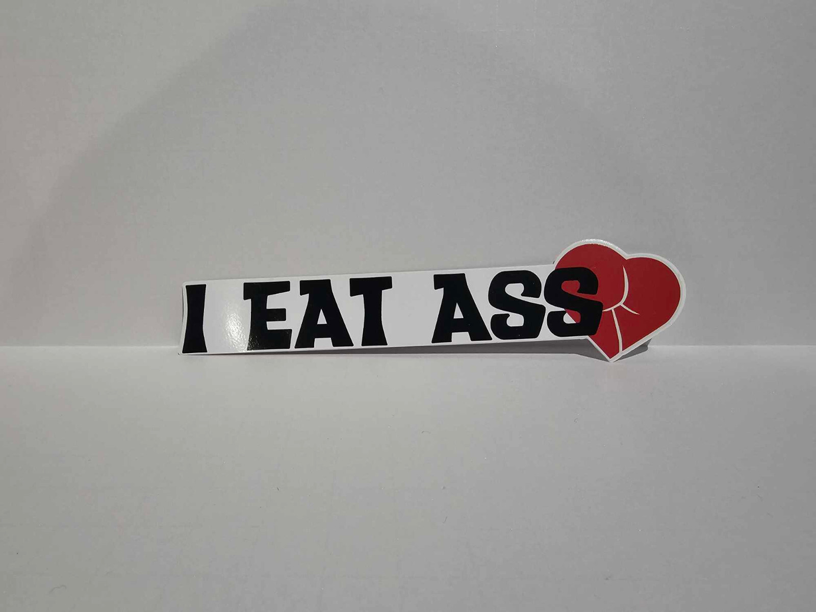I eat ass sticker racing JDM Funny drift butt toss salad car WRX window decal