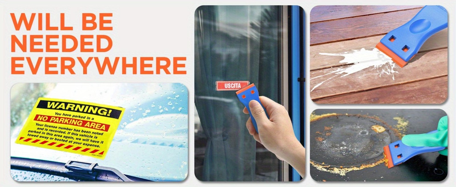 1Set Car Sticker Remover Multipurpose Plastic Small Paint Automotive Film Applyi