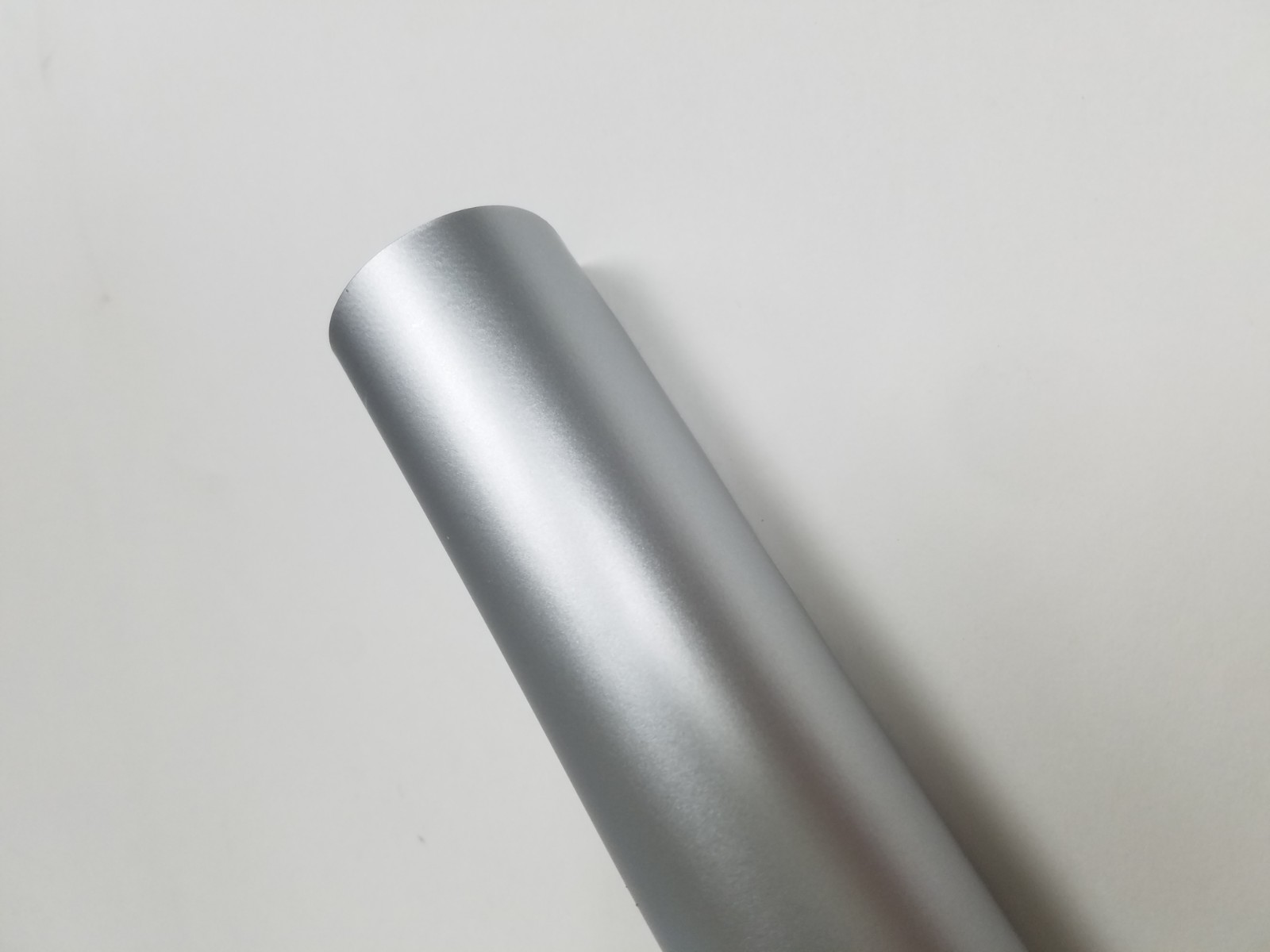 Matte Satin Chrome Anodized Silver Vinyl Auto Car Wrap Decal Sticker Film Roll