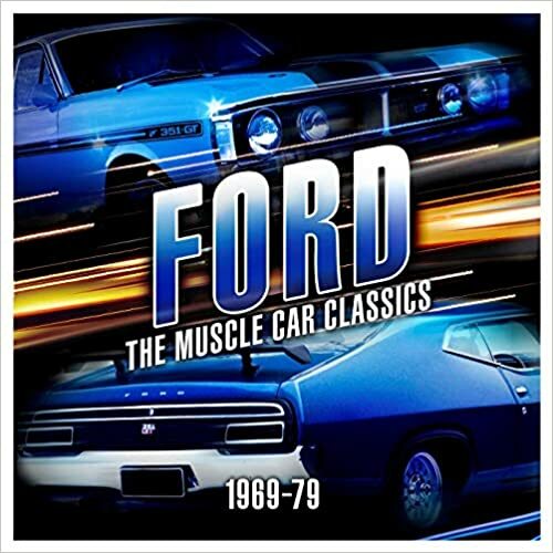 FORD CAR BOOK,BEST SELLER , MUSCLE CAR CLASSICS ,COLLECTORS FALCON GT, HOLDEN BA