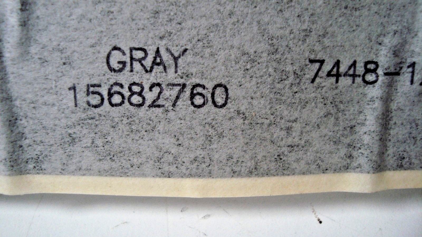 GM NOS stripe decal Chevrolet S10 Right 52″ front door Gray 15682760 E4
