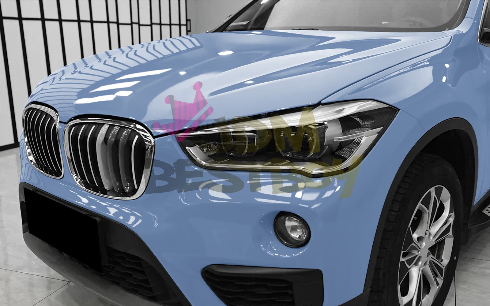 Color PPF Paint Protection Film Gloss Porcelain Blue Car Paint Scratch Shield