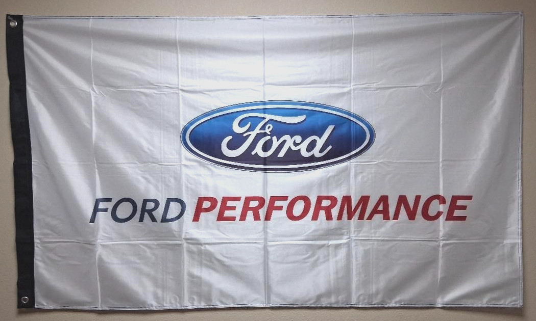 FORD PERFORMANCE FLAGS SVO SVT MUSTANG 302 351 PANTERA SVO GT 289 MACH 1 FOX GTD