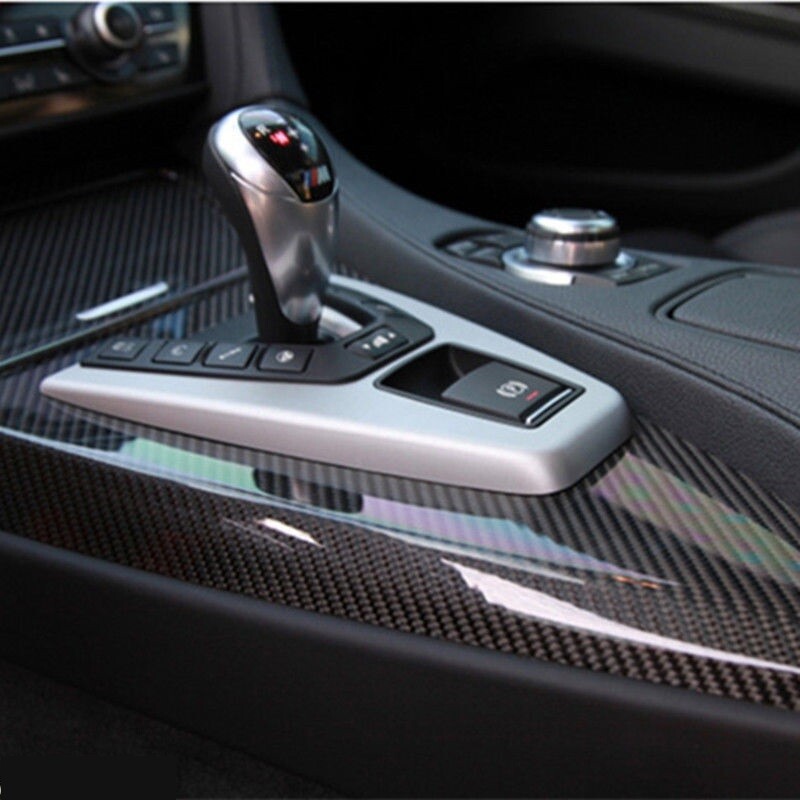 High Quality 5D Gloss Car Carbon Fiber Vinyl Wrap Sticker Film Roll Air Free