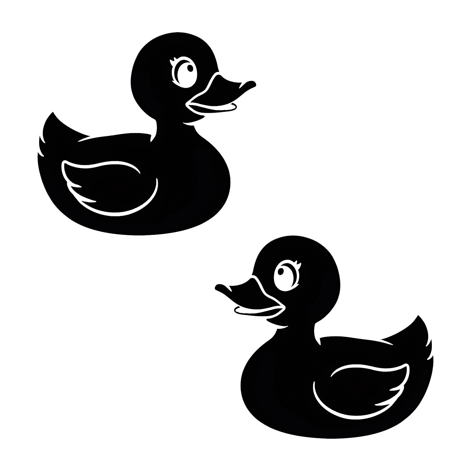 Baby Duck Sticker Bird Decals