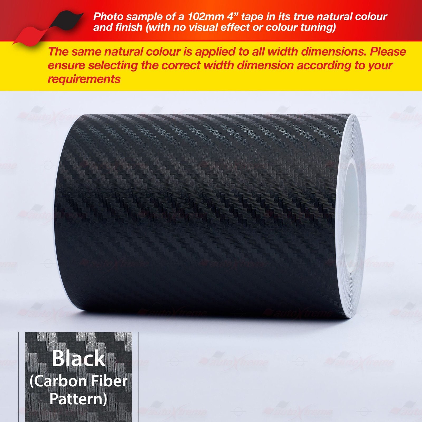 3/4″ 19mm PinStriping Stripe Tape Styling Decal Vinyl Sticker CARBON FIBER BLACK