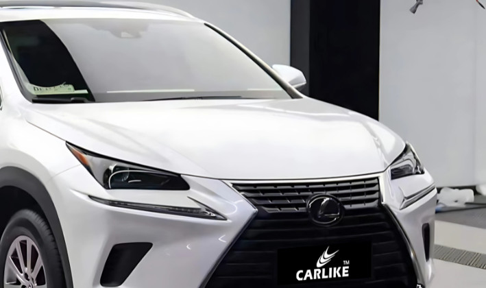 SUPER GLOSS CRYSTAL White Vinyl Wrap – Premium High-Shine Finish Vinyl Wrap