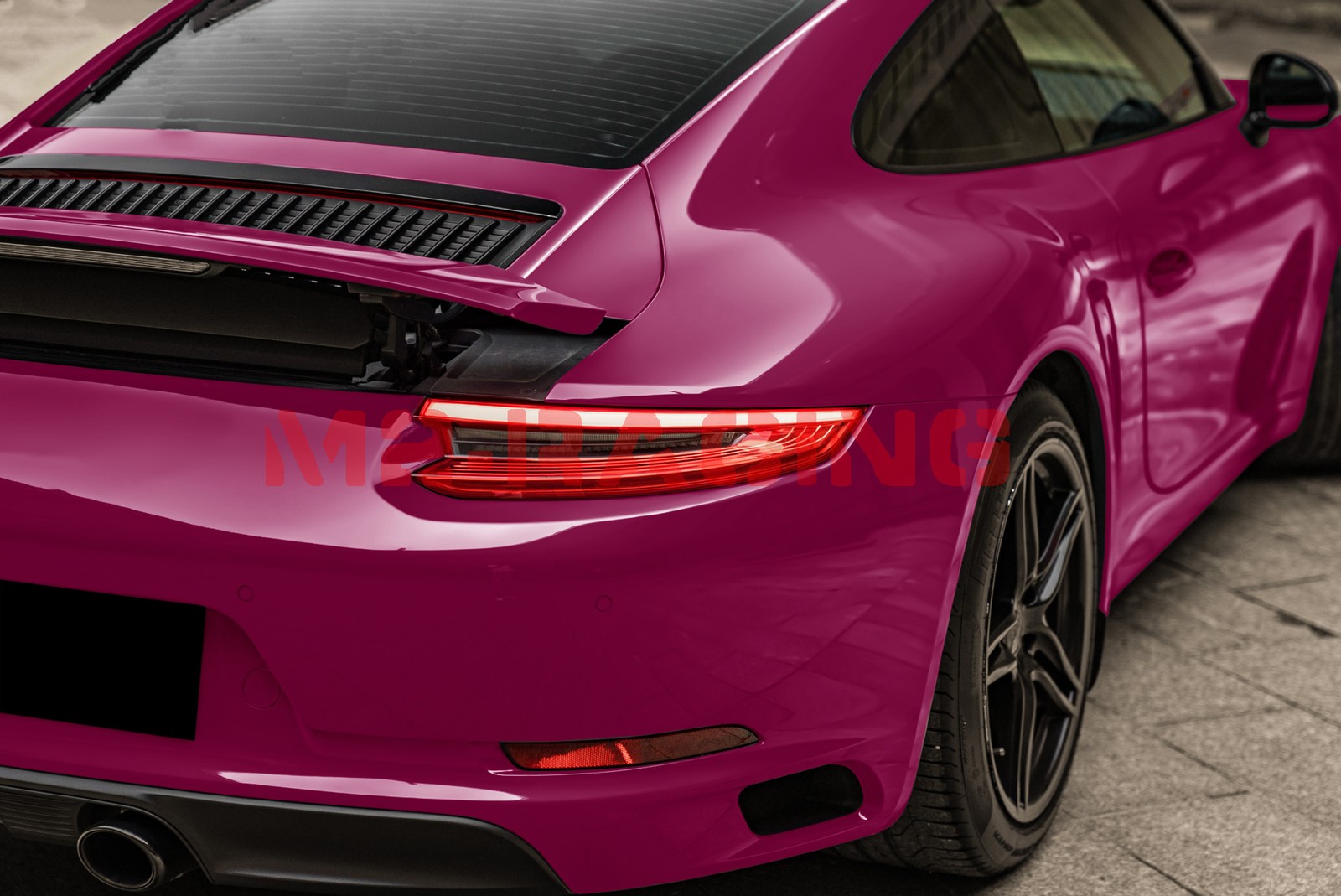 TPU Color Gloss Ruby Star Red PPF Paint Protection Film Dry Wet Apply Vinyl Wrap