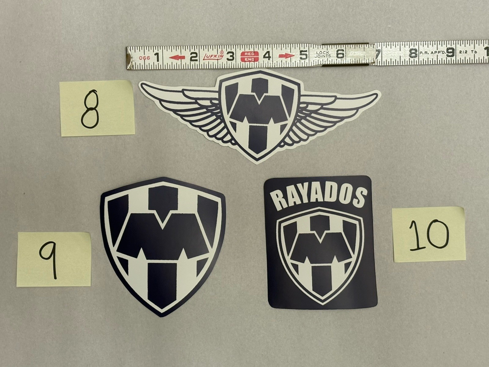 Rayados Monterrey Soccer Sticker Decal Liga MX Futbol Calcomania -YOU CHOOSE 1 –