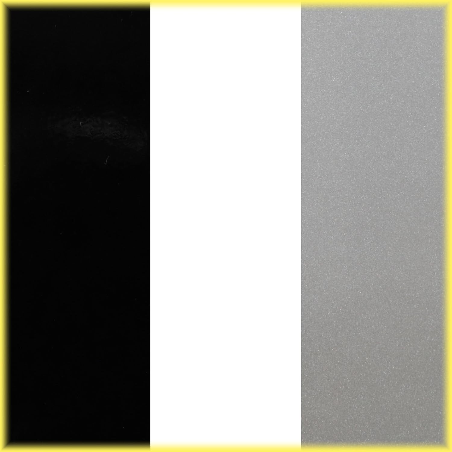 Universal 1/2″ 2-Color Pinstripe 02085200- Black/Silver Metallic
