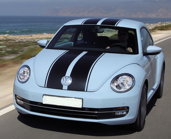 10″ Twin Rally Stripe Stripes FIT Beetle 12 2013 14 15 2016 17 19 Volkswagen Bug