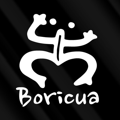 Boricua Puerto Rico Coqui Frog Car Window Bumper Decal Sticker Free Shipping