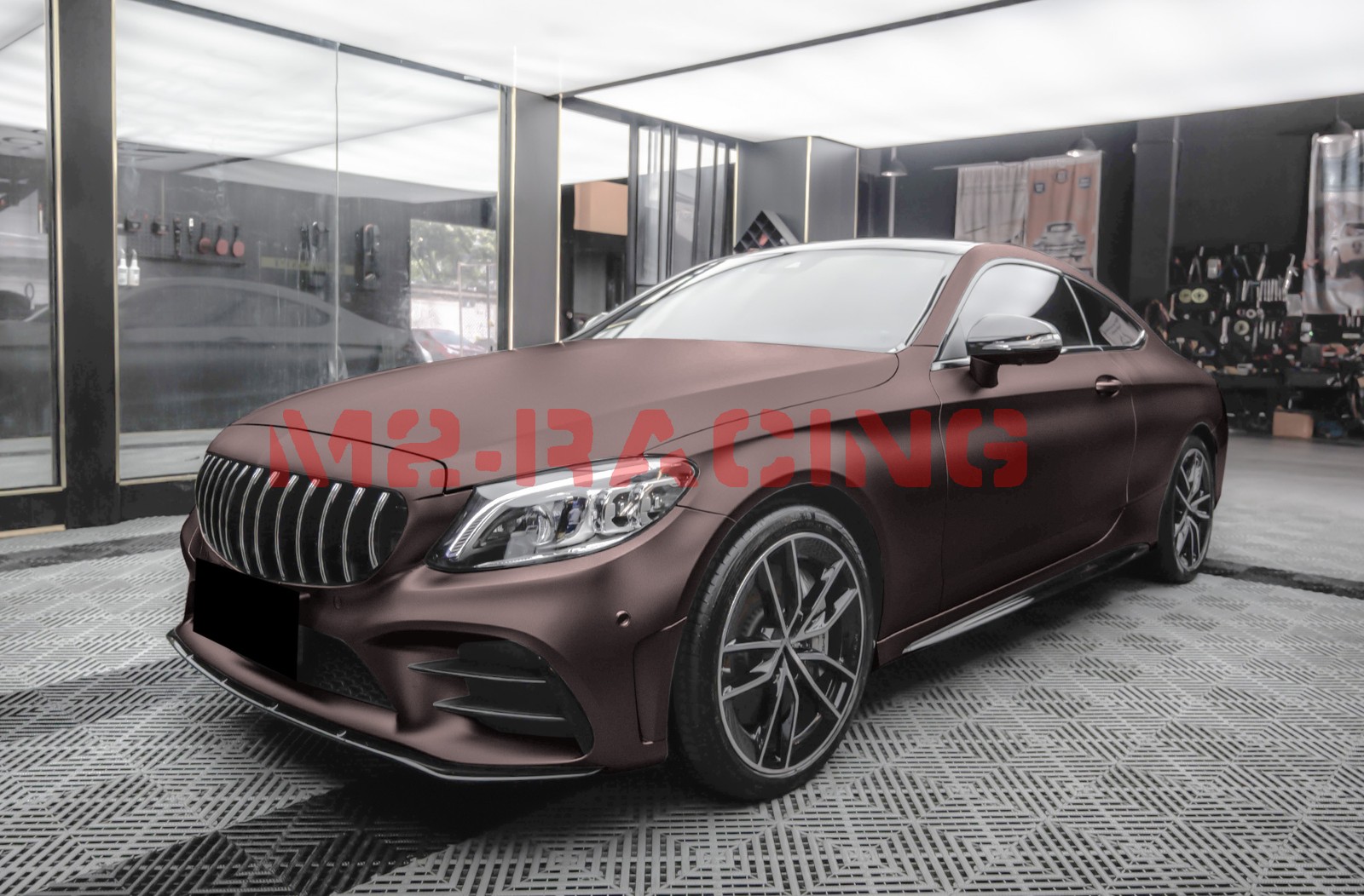 Matte Metallic Flame Brown TPU PPF Paint Protection Film Dry Wet Auto Vinyl Wrap