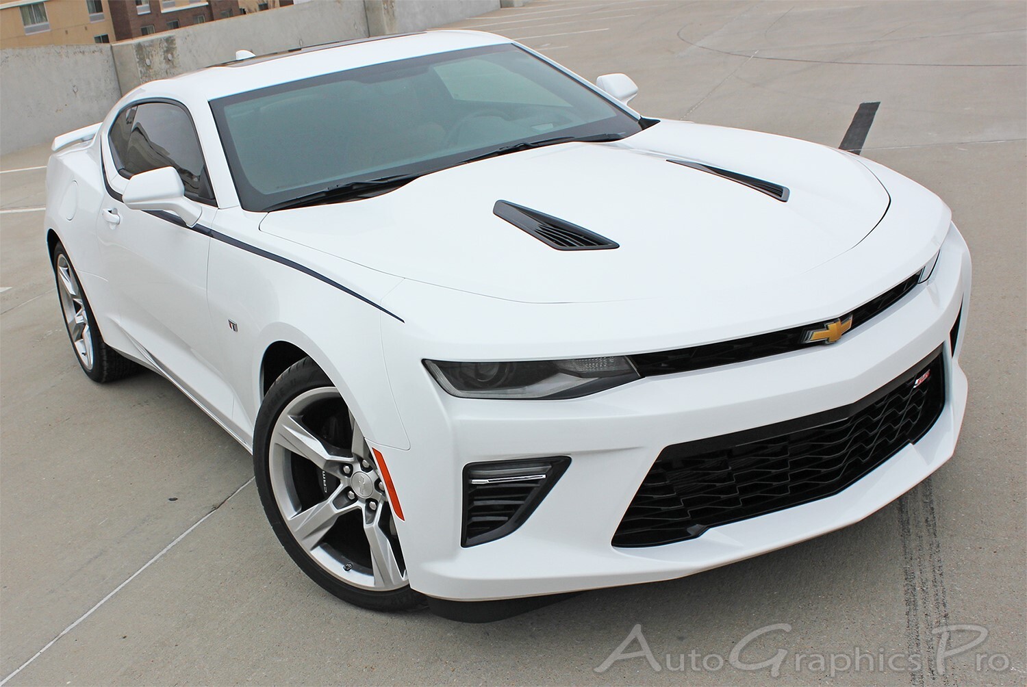 2016 2017 2018 Camaro Upper Door Fender Accent Vinyl Graphic Decals Pin Stripes