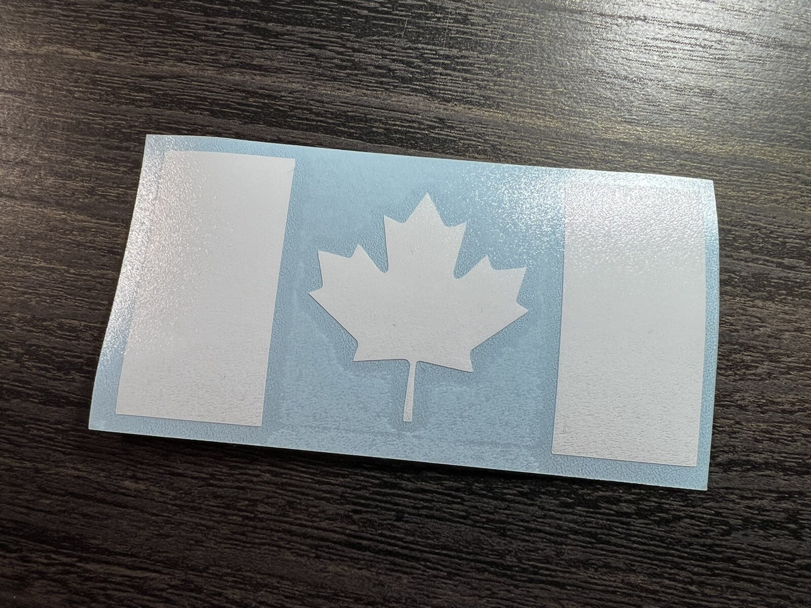 Canada Flag Decal | Maple Leaf Canadian Car Window Door Bumper Vinyl Sticker